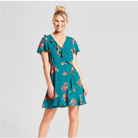 xhilaration wrap dress